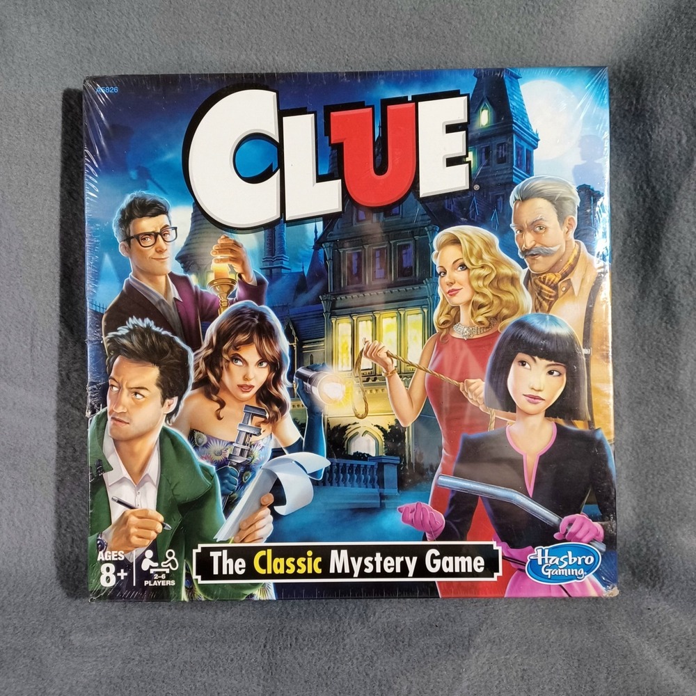 Hasbro Clue Board Game The Classic Mystery Game Detective Family